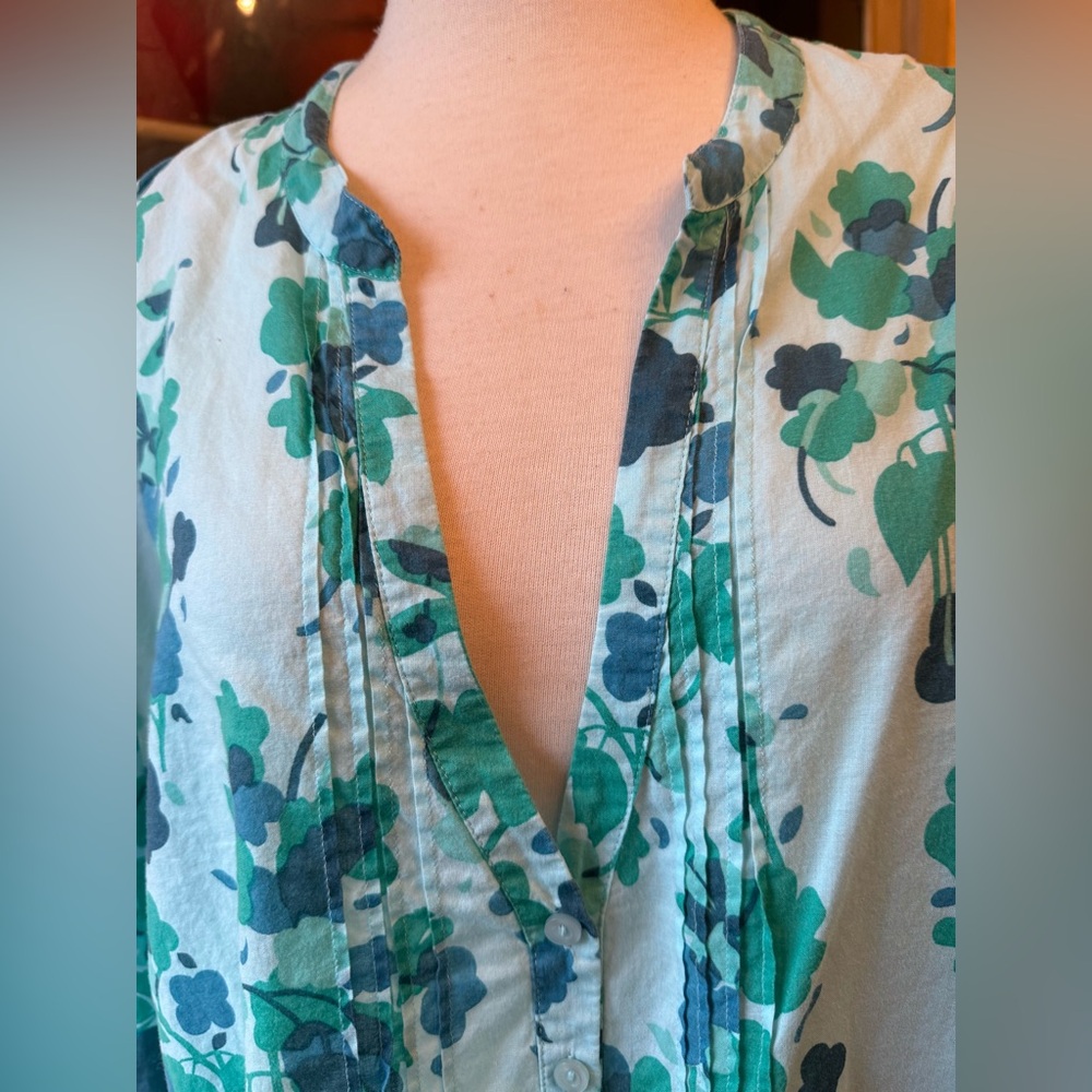 Merona Button-Front Top - Picture 4 of 8